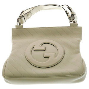 Gucci Blondie Tote Bag Chain Shoulder Bag White